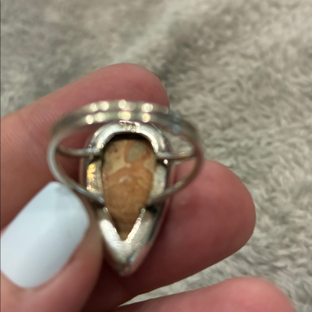 Spot Jasper Ring - image 8